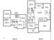 Home floor plan featuring a kitchen, living room, bonus room, bedrooms, and a garage at 118 Sanderway Dr, Chapel Hill, NC 27516