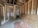 Framed bathroom area with water lines at 1523 1/2 Sunrise Ave, Raleigh, NC 27608
