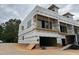 New construction townhome exterior and garage at 1523 1/2 Sunrise Ave, Raleigh, NC 27608