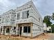 Townhome exterior covered in weather resistant wrap at 1523 1/2 Sunrise Ave, Raleigh, NC 27608
