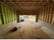 Interior view of new construction garage at 1523 1/2 Sunrise Ave, Raleigh, NC 27608