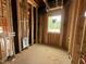 Framed interior room with window at 1523 1/2 Sunrise Ave, Raleigh, NC 27608