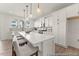 Beautiful kitchen featuring white cabinets, granite countertops, and stainless steel appliances at 169 Nashua Dr # 2590P, Louisburg, NC 27549