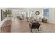Bright living room with an open concept design connected to the kitchen and dining area at 169 Nashua Dr # 2590P, Louisburg, NC 27549