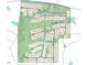 Community map showcasing the layout of the neighborhood with streets and lot locations at 2000 Clydner Dr, Apex, NC 27523