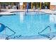 Lovely community pool featuring multiple entrances and varying depths at 2000 Clydner Dr, Apex, NC 27523