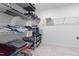 Walk-in closet provides ample storage space with its wall-to-wall shelving at 2140 Stegemann St, Apex, NC 27502