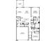 Detailed floor plan showcasing an open-concept layout with a kitchen island and a primary bedroom with ensuite at 227 Macon Lake Drive # 26, Apex, NC 27523