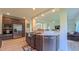 Spacious kitchen featuring stainless steel appliances, and open access to the living areas at 2912 Epps Clark Rd, Siler City, NC 27344