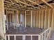 View of the exposed wooden frame construction of an interior living space at 3006 Dog Rose Dr # 308, Durham, NC 27703