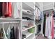 Walk-in closet with organizers and shelving provides ample storage space at 345 Warm Wind Dr, Clayton, NC 27527