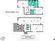 Floor plan of home showcasing layout of living areas, kitchen, bedrooms, and bathrooms at 368 Bayleigh Ct, Garner, NC 27529