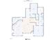 Detailed floorplan showcasing the layout of the home including bedrooms, bathrooms, living spaces, and kitchen at 4405 Brighton Ridge Dr, Apex, NC 27539