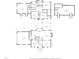 Detailed floorplan of a multi-story home featuring a 2-car garage, screened porch, and multiple bedrooms at 5025 Martin Farm Rd, Raleigh, NC 27613