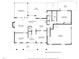 Detailed first floor plan showcasing the layout of the living spaces, including kitchen, living room, and bedrooms at 7516 Orchard Crest Ct, Apex, NC 27539
