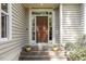 The front door boasts sidelights and offers a warm welcome at 81008 Alexander, Chapel Hill, NC 27517