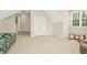 Inviting bonus room features neutral carpet, natural light, and versatile space at 10011 Hammock Bnd, Chapel Hill, NC 27517