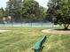 Outdoor tennis courts in a gated community at 10011 Hammock Bnd, Chapel Hill, NC 27517