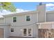 Backyard featuring gray vinyl siding, a patio, fenced-in backyard, and mature shade trees at 1442 Aversboro Rd # 7, Garner, NC 27529