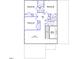 Second-floor plan featuring four bedrooms, a loft, and two bathrooms at 186 N Maple Walk Dr # 224, Garner, NC 27529