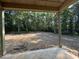Expansive backyard featuring a beautiful wooded view at 188 Landon Ridge, Sanford, NC 27330