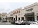 Retail stores at shopping center with parallel parking available in front of the stores at 1933 Castle Pines Dr, Raleigh, NC 27604