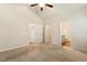 Spacious bedroom with three doors and access to ensuite bathroom and walk-in closet at 230 Forest Meadow Ln, Franklinton, NC 27525