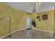 Inviting entryway with unique decor and a door with glass accents at 3312 Hawk Ridge Rd, Chapel Hill, NC 27516