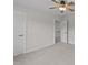 Empty bedroom with neutral walls, ceiling fan, and natural light at 3700 Horton Hill Dr, New Hill, NC 27562