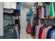 Walk-in closet with ample hanging space at 513 Heswall Ct, Rolesville, NC 27571