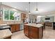 A well-appointed kitchen with stainless steel appliances and granite countertops at 513 Heswall Ct, Rolesville, NC 27571
