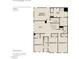 Second floor plan featuring a primary bedroom, three bedrooms, a loft, two bathrooms, and a laundry room at 549 Contempo Ct # 6, Rolesville, NC 27571