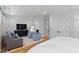 Main bedroom features a comfortable sofa, two chairs, and a bathroom, offering space and luxury at 810 Maple Berry Ln # 104, Raleigh, NC 27607