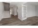 Bright entryway with hardwood floors, stairs and an arched doorway offering an open concept feel at 95 Black Walnut Dr # 191, Garner, NC 27529