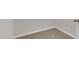 Detailed shot of bedroom corner showcases clean lines and neutral carpet flooring at 9805 Precious Stone Dr, Wake Forest, NC 27587