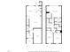 Detailed floor plan showcasing the layout of the home's two floors with all rooms and features labeled at 9805 Precious Stone Dr, Wake Forest, NC 27587