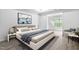 Serene bedroom featuring soft colors, a comfortable bed, and a calming atmosphere for rest and relaxation at the end of day at 1009 Middleground Cir, Durham, NC 27713