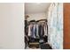 Walk-in closet with ample storage space and organization for clothes and accessories at 106 Shady Point Ct, Durham, NC 27713