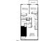 Upstairs floor plan shows primary bedroom with walk-in closet and bathroom, bedrooms 2 & 3, bathroom and laundry at 1238 Coach Station Aly # 101, Raleigh, NC 27601