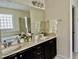 Well-lit bathroom features a dual sink vanity and ample space at 1549 Lily Creek Dr, Cary, NC 27518