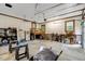 This garage features a concrete floor, lots of space, an upstairs apartment, and good lighting at 2092 Winwood Farm Rd, Creedmoor, NC 27522