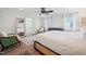Spacious main bedroom with comfortable seating, large bed, and an en-suite bathroom at 2121 Karns Pl, Raleigh, NC 27614