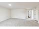 Bedroom featuring neutral carpeting, recessed lighting, and access to ensuite bathroom at 2527 Girvan Dr, Fuquay Varina, NC 27526