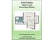 Upper level floor plan featuring a secondary primary bedroom and bath at 27425 Walker, Chapel Hill, NC 27517