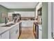 Spacious kitchen with an island, updated appliances, and plenty of cabinet space at 31 Bucking Saddle Way, Willow Springs, NC 27592