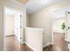 Hallway landing with views into adjacent rooms at 317 Chamberlain Dr, Clayton, NC 27527