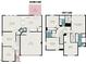 Detailed floor plan showcasing both the first and second floor layouts of the home at 430 Dogwood Creek Pl, Fuquay Varina, NC 27526