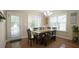Charming dining room with natural light and neutral colors at 65 Wood Green Dr, Wendell, NC 27591