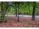 Driveway leading to house nestled in a wooded lot at 9614 Quail Roost Rd, Bahama, NC 27503