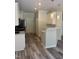 Charming kitchen with white cabinets, granite countertops, and stainless steel appliances at 11035 Southwalk Ln, Raleigh, NC 27614